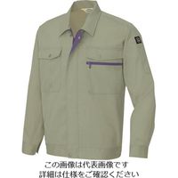 アイトス 長袖サマーブルゾン(男女兼用) アースグリーン 4L 5370-005-4L 1着 143-9066（直送品）