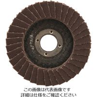 MURAKO ディスクペーパー “ムラコフレックス” アランダム 外径50Φ 10穴 120# MF5010A-120 1セット(5個)（直送品）