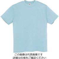 アイトス Tシャツ(男女兼用) ベビーブルー S MT180-042-S 1着 144-9170（直送品）