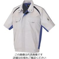 アイトス 半袖ブルゾン シルバーグレー 6L 1732-003-6L 1着 143-9036（直送品）