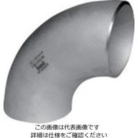 イノック（INOC） イノック 90°エルボ（ロング） SUS316 EL 15A 呼び厚さ40S 316EL15A40S 806-5554（直送品）