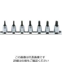 山下工業研究所 コーケン 6.35mm差込 イジリ止めトルクスプラスビットソケットセット 7ヶ組 RS2025/7-IPR 1個(1セット)（直送品）