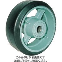 ヨドノ 鋳物重荷重用ゴム車輪ベアリング入 HB250X90 1個 131-3949（直送品）