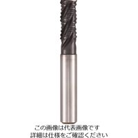 グーリング ステンレス用4枚刃ラフィングエンドミル レギュラnanoAコート 5mm 6877 5.000 181-7154（直送品）