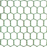 ダイドーハント ビニール 亀甲金網 線径1.15x目20mm 幅1800mm x 長さ30M巻 10160283 1巻 225-8456（直送品）