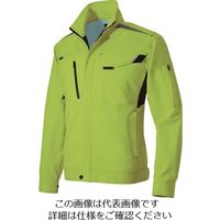アイトス 長袖サマーブルゾン(男女兼用) ライム LL 2530-016-LL 1着 144-8540（直送品）
