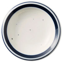 丸利玉樹利喜蔵商店 プレート 9cm S AirStack エアスタック 磁器 美濃焼 ラインブルー 423218 1個（直送品）