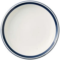 丸利玉樹利喜蔵商店 プレート 23cm L AirStack エアスタック 磁器 美濃焼 ラインブルー 423220 1個（直送品）