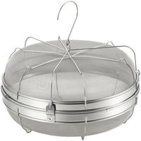 ヨシカワ 干しかご 丸型 ステンレス製 野菜干しバスケット 日本製 435627 1個（直送品）