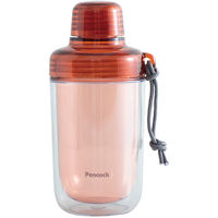 ピーコック魔法瓶 ウォーターボトル クリアボトル アクティブボトル 340ml ブリック 468800 1個（直送品）