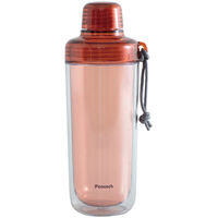 ピーコック魔法瓶 ウォーターボトル クリアボトル アクティブボトル 480ml ブリック 468802 1個（直送品）
