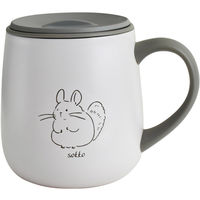 逸品社 マグカップ フタ付き 300ml sotto ソット ステンレス チンチラ 427547 1個（直送品）