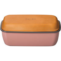 正和 弁当箱 1段 490ml matratt モースレ 長角エマリエランチ コーラル 453206 1個（直送品）