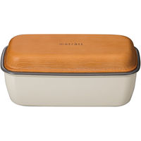 正和 弁当箱 1段 490ml matratt モースレ 長角エマリエランチ アイボリー 453203 1個（直送品）