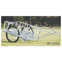 ハラックス 輪太郎 アルミ製大型リヤカー(強力型) エアータイヤ BS-3000T 1台 62-2968-82（直送品）