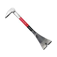 長谷伸ハンマー ステンレス インテリアバール 室内装飾用 先割れ V型 63-5401-58 1個（直送品）