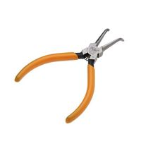 廣田工具製作所 先曲りペンチ (バネ付) 90s-125 1丁 64-1126-17（直送品）