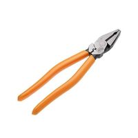 廣田工具製作所 軽量電工偏芯圧着ペンチ 225mm 1050AH-225 1丁 64-1126-20（直送品）