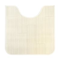 アズワン 拭けるマットシリーズ ホワイトアッシュ トイレマット 600×600mm(ミニ) 65-6890-46 1個（直送品）