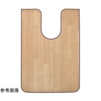 アズワン 拭けるマットシリーズ サクラブラウン トイレマット 600×1000mm(耳長) 65-6890-63 1個（直送品）