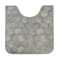 アズワン 拭けるマットシリーズ ハニカムストーン トイレマット 600×600mm(ミニ) 65-6890-91 1個（直送品）