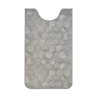 アズワン 拭けるマットシリーズ ハニカムストーン トイレマット 600×1000mm(ロング) 65-6890-92 1個（直送品）