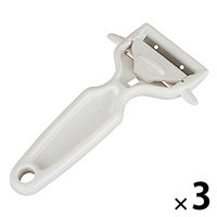 【アウトレット】ピーラー＆千切り器 スライサー 皮むき器 日本製 KHS 000DH7169 1セット（1個×3） 貝印