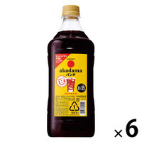 サントリー 赤玉パンチ 20度 1.8L ペット 1セット（1本×6） 赤玉スイートワイン 赤ワイン　業務用　大容量