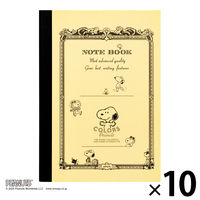 日本ノート CDノート PEANUTS スヌーピーA6 30枚 6mm スヌーピー CDP10SN 1セット（1冊×10）