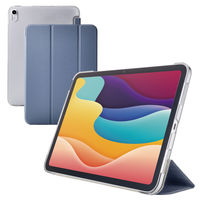 エレコム iPad(A16) (第10世代) フラップケース 薄型軽量 TB-A25RWVBG 1個