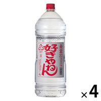 鏡月天然水仕上　4L×2本 楽天市場】鏡月グリーン 特発ボトル 25度 4000mlの通販