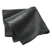 液晶クリーナー クリーニングクロス 超強力 特厚 超極細繊維 30×30cm ブラック AVD-TVCC01BK エレコム 1個（直送品）