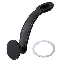 マグネット車載 スマホホルダー 360度回転 超強力磁石 メタルステッカー付 ブラック CARWS25HM01BK エレコム 1個（直送品）