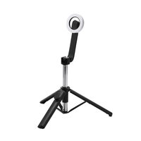 三脚 自撮り棒 マグネット スマホスタンド 最大970mm 360度回転 ブラック P-STSRM01085BK エレコム 1個（直送品）