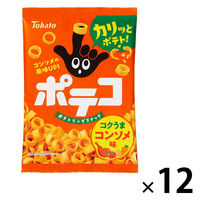 ポテトスナック 食べきりサイズ ポテコ コンソメ味 60ｇ 1セット（1個×12）