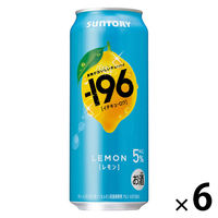 チューハイ サントリー -196 ＜レモン＞ 缶 500ml 6本
