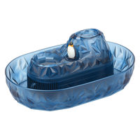 そうめん流し器 Mサイズ 流氷 ペンギン D-1407 パール金属