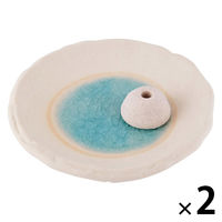 和の香台（香皿）空色 1セット（1個×2） グローバルプロダクトプランニング