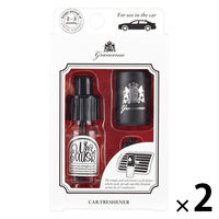 グランセンスカーフレッシュナー ホワイトムスク 10mL 1セット（1個×2） グローバルプロダクトプランニング