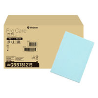 メディコム　5点セット メディコムジャパン メディコム エプロン ブルー 1箱（500枚入