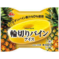 井村屋 [アイス] 輪切りパインアイス 75ml×6個 4901006221283 1セット(75ml×6個)（直送品）
