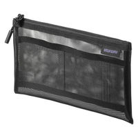 サンワサプライ マルチメッシュケース(ブラック) IN-MS1BK 1個