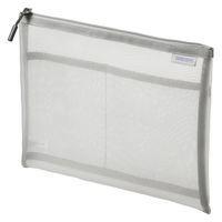 サンワサプライ マルチメッシュケース(グレー) IN-MS3GY 1個