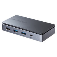 ドッキングステーション Thunderbolt 3接続 HDMI×2 USB-A×2 LAN