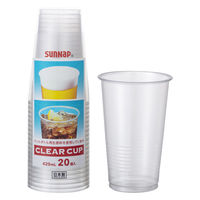 サンナップ クリアーカップ C4020Z 1セット(1パック(20個入)×10)（直送品）