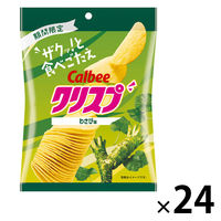 ポテトチップス 食べきりサイズ クリスプ わさび味 45g 1セット（1個×24） カルビー