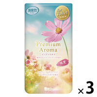 トイレの消臭力 プレミアムアロマ ピュアコスモス 400mL 1セット（1個×3） エステー 消臭 芳香剤