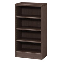 大洋 Shelfit バリュープライスカラーラック 幅442×奥行310×高さ881mm ダークブラウン NC9045 (DB) 1台（直送品）