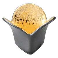 アースモス 金ベタ三葉小鉢(1個入り) tri-254107212 1セット(1個入)（直送品）