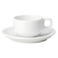 アースモス シェフズスタイル スタックエスプレッソ碗皿(2個入り) tri-271766427 1セット(2個入)（直送品）